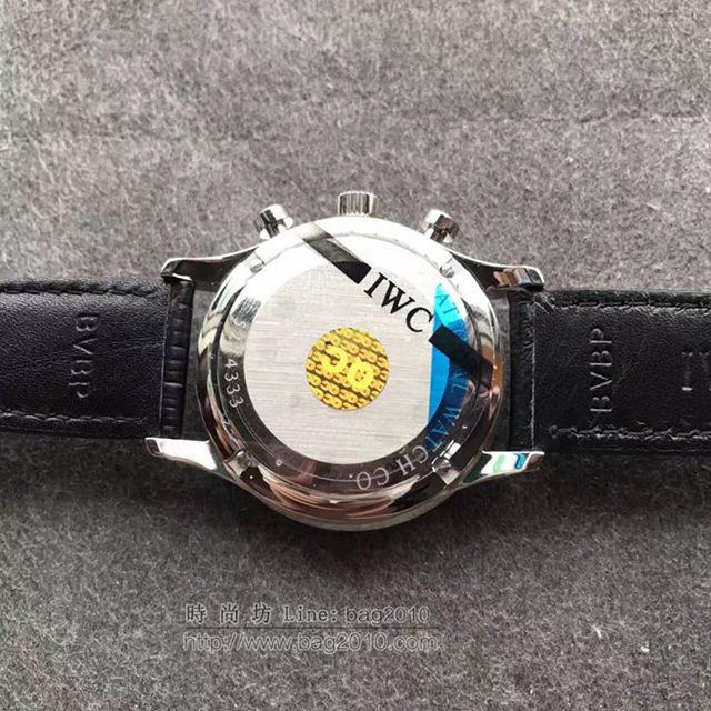 IWC手錶 複刻版萬國葡計 自動機械計時萬國男表 萬國高端男士腕表  hds1665